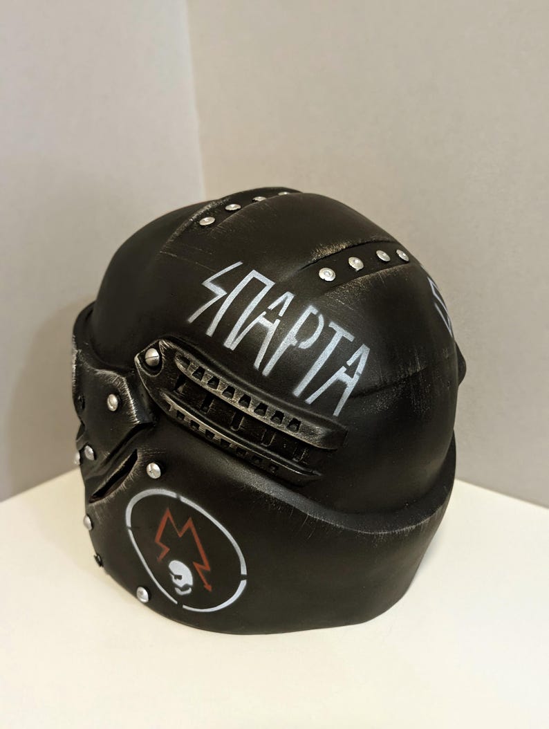 Metro 2033 Sparta Ranger Helmet — Handmade Post-Apocalyptic Cosplay Helmet