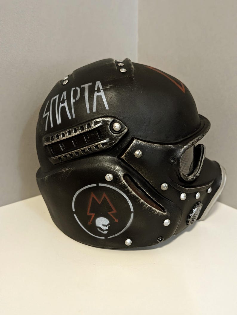 Metro 2033 Sparta Ranger Helmet — Handmade Post-Apocalyptic Cosplay Helmet
