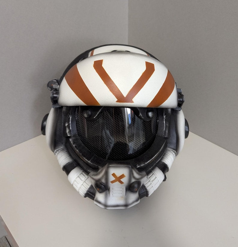 Viper Retro Sci-Fi Pilot Helmet — Comm-Dome Edition