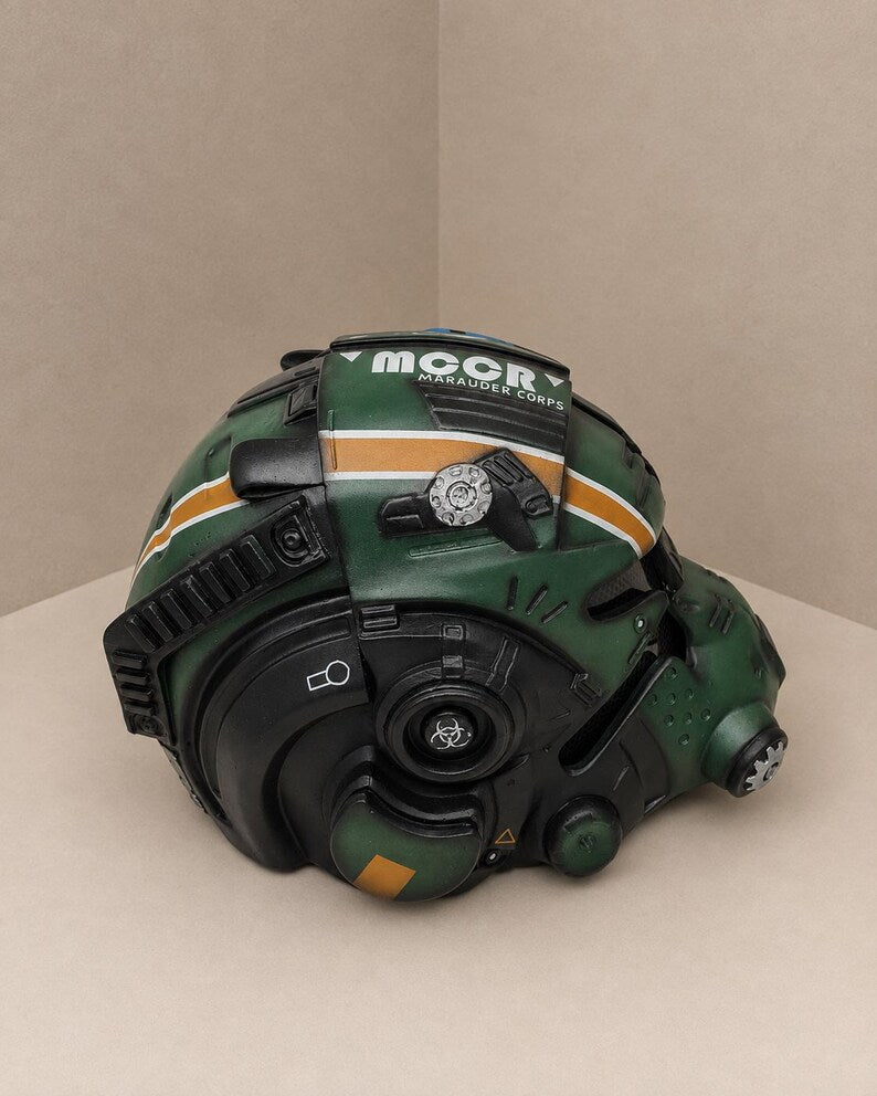 Titanfall 2 Pilot Helmet — Frontier Combat Helmet, Handmade Sci-Fi Armor