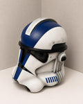 Galaxy Clone Trooper Style Helmet — Blue Legion Cosplay Helmet