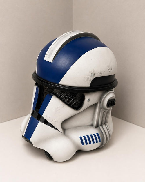 Galaxy Clone Trooper Style Helmet — Blue Legion Cosplay Helmet